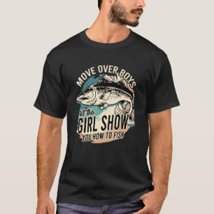 T-shirt Citation de jeu de mots Poussez-vous les garçons l