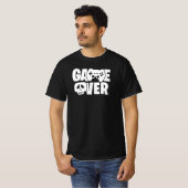 T-shirt Citation de jeu vidéo drôle Game Over (Devant entier)