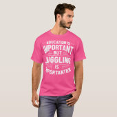 T-shirt Citation de jongleur Jongleur (Devant entier)