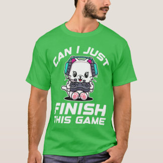 T-shirt Citation de joueur amateur de jeu vidéo garçons fi
