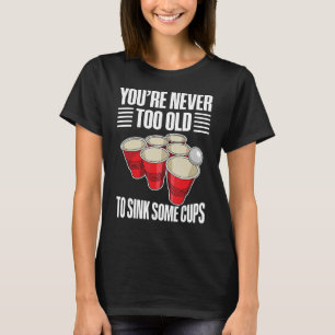 T-shirt Citation De La Fête Du Pong De Bière Pour Une Jamb