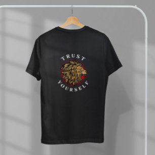T-shirt Citation de la fiducie de roulement de lion