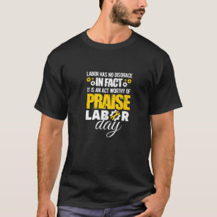 T-shirt Citation de la journée du travail Fier Syndicat T