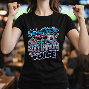 T-shirt Citation de la ligne de touche avec une voix drôle