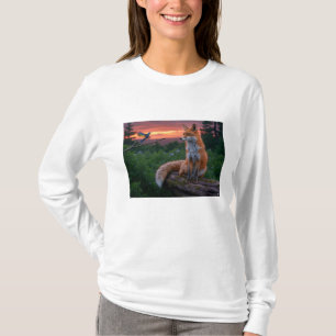 T-shirt Citation de la nature "Là où la nature s'épuise, l