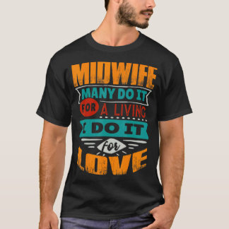 T-shirt Citation de la sage-femme Je suis Echocardiographe