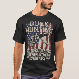 T-shirt Citation de la saison de chasse au canard pour une