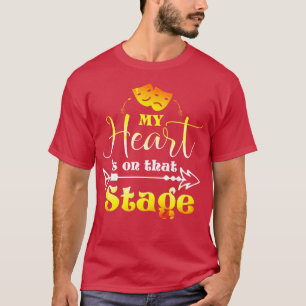 T-shirt Citation de l'artiste Cadeau Théâtre musical