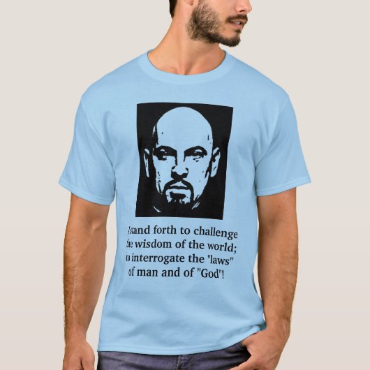 T-shirt Citation de LaVey (Devant)
