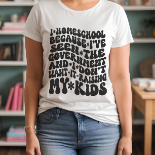T-shirt Citation de l'école d'accueil Couleurs de texte pe