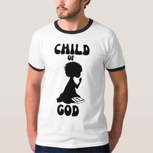 T-shirt Citation de l'Enfant de Dieu dans la Bible (Devant)