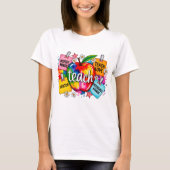 T-shirt Citation de l'enseignant (Devant)