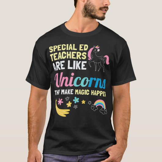 T-shirt Citation de l'enseignant SPED inspirée par l'ensei (Devant)