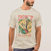 T-shirt Citation de l'escalade (Devant)