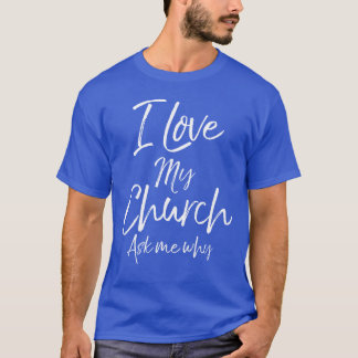 T-shirt Citation de l'évangélisation de l'église correspon
