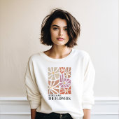 T-shirt Citation de l'inspiration du Boho Flowers