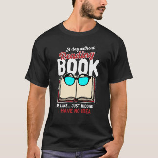 T-shirt Citation de livre Love Lecture ver de livre dire