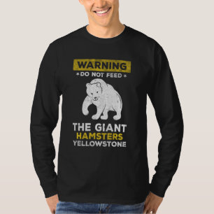 T-shirt Citation de l'ours du parc national Yellowstone Wi