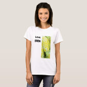 T-shirt citation de Love Corn (Devant entier)