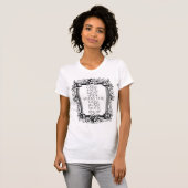 T-shirt Citation de Macbeth Art - "La fausse face doit se  (Devant entier)
