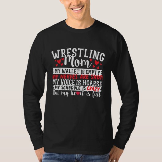 T-shirt Citation de maman luttant (Devant)
