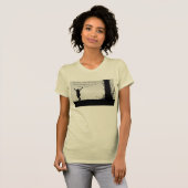 T-shirt Citation de Montessori aidant contre (Devant entier)