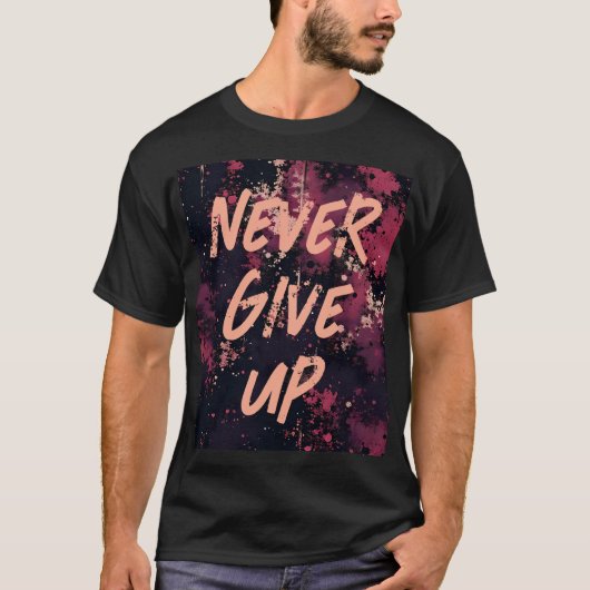 T-shirt Citation de motivation (Devant)