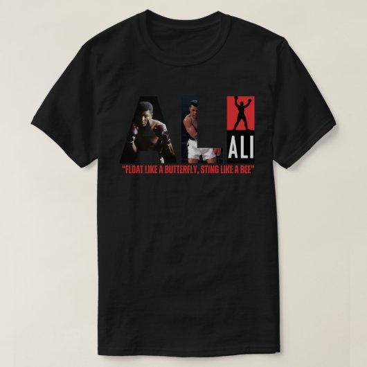 T-shirt Citation de motivation de boxe (Design devant)