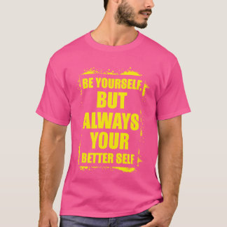T-shirt Citation de motivation drôle S