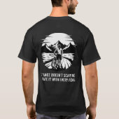 T-shirt Citation de motivation pour VTT. (Dos)