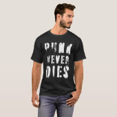T-shirt Citation de musique Punk Never Mees (Devant entier)