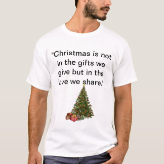 T-shirt Citation de Noël