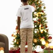 T-shirt Citation de Noël amusante pour les garçons personn