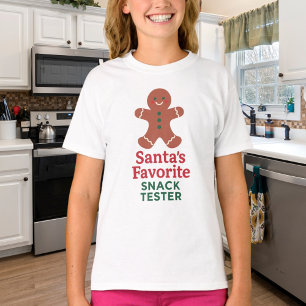 T-shirt Citation de Noël drôle de goûteuse