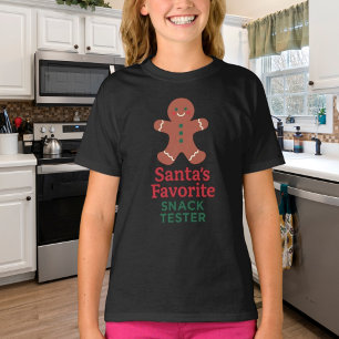 T-shirt Citation de Noël drôle de goûteuse