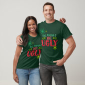 T-shirt Citation de Noël laide garçon (Unisexe)