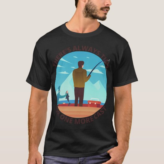 T-shirt Citation de pêche (Devant)