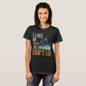 T-shirt citation de pêche drôle (Devant entier)
