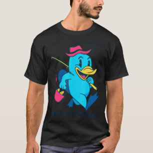 T-shirt Citation de pêche Hobby Enfants Pêche Ornithorynqu