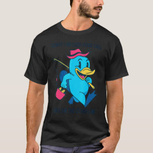 T-shirt Citation de pêche Hobby Enfants Pêche Ornithorynqu