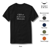 T-shirt Citation de personnage drôle PDG de Moments Awkwar