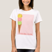 T-shirt Citation de pickleball (Devant)