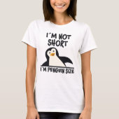 T-shirt Citation de pingouin amusant Conception de petits  (Devant)