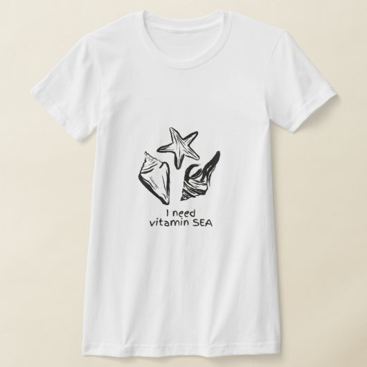 T-Shirt Citation de Plage (Poser)
