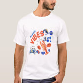 T-shirt Citation de plage de fruits de mer océan tropical  (Devant)