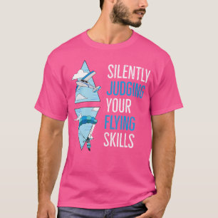 T-shirt Citation De Plongée En Ciel Pour Un Parachutiste