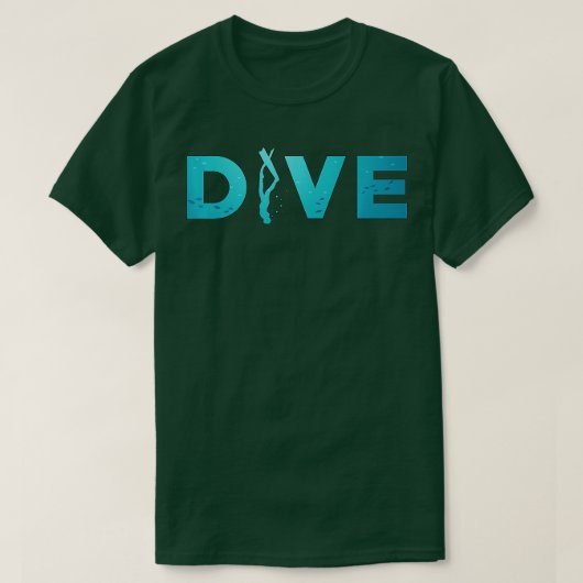T-shirt Citation de plongée Freedive SpearFishing Apnea Ap (Design devant)