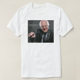 T-shirt Citation de ponceuses de Bernie