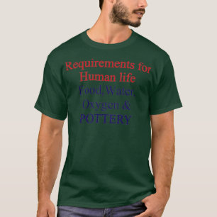 T-shirt Citation de poterie drôle pour amoureux de la pote