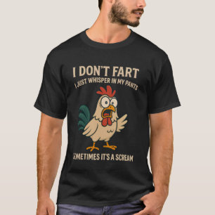T-shirt Citation de poulet drôle pour les fans de Meme drô